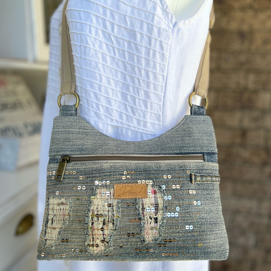 Signature Bag - Distressed Sparkle.