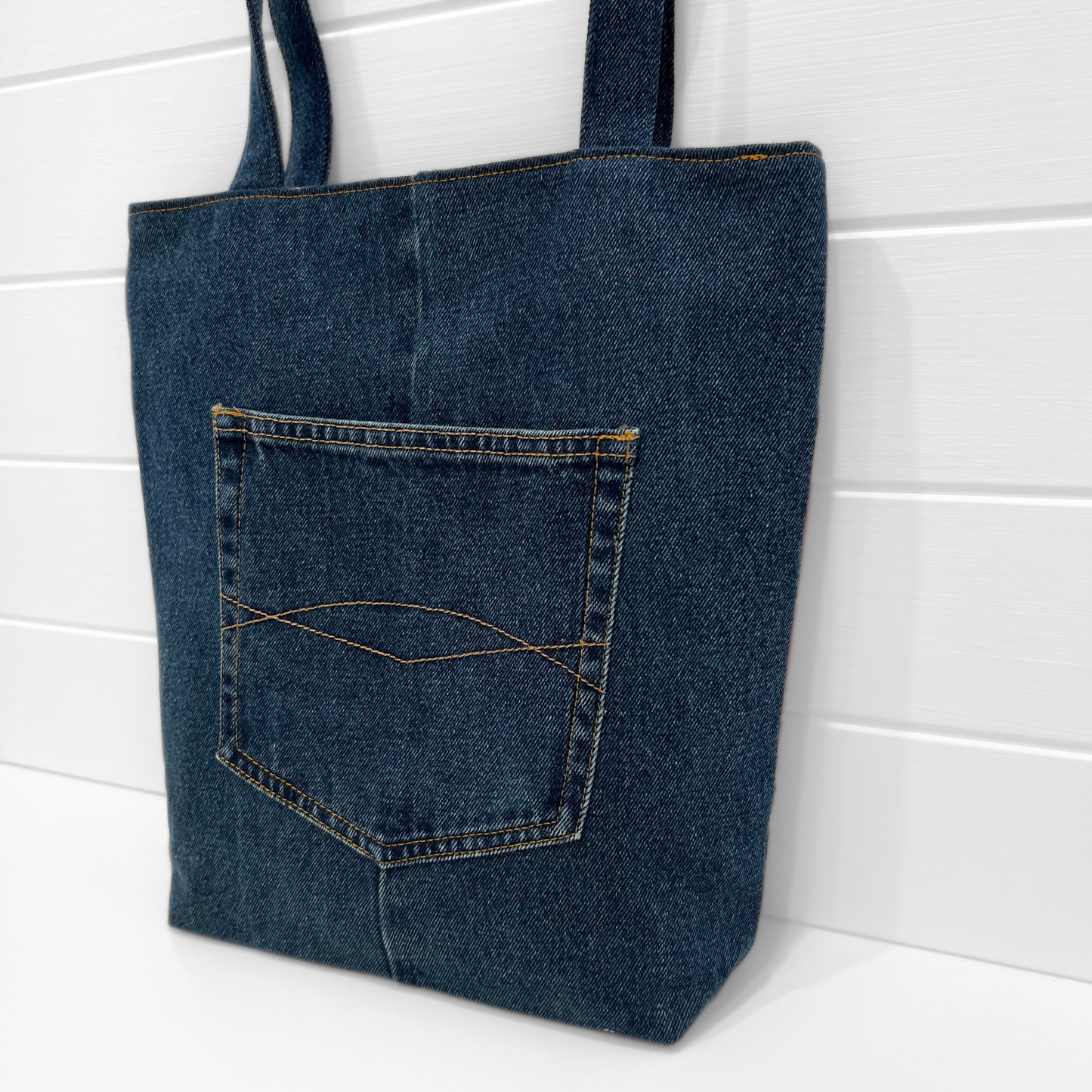 Tote Bag - Magnetic Clip Top - Vintage Bouquet