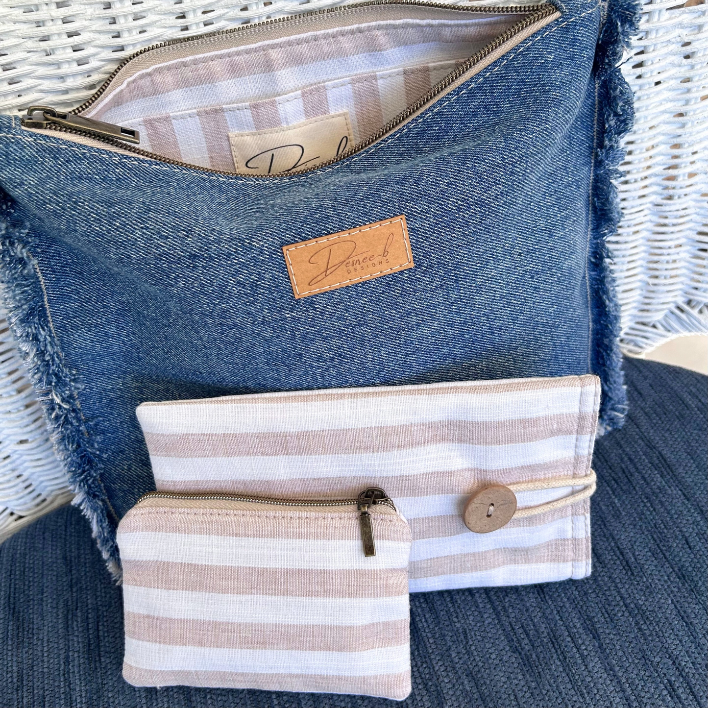 Beachy Bag - Coastal Stripes
