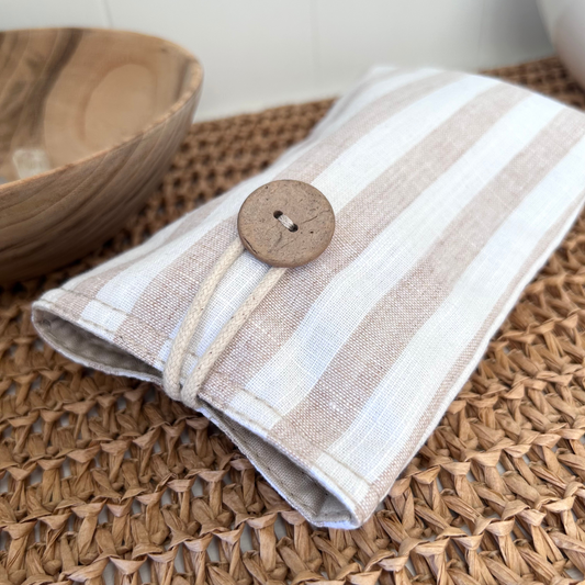 Multi Use Slip Bag - Coastal Stripes