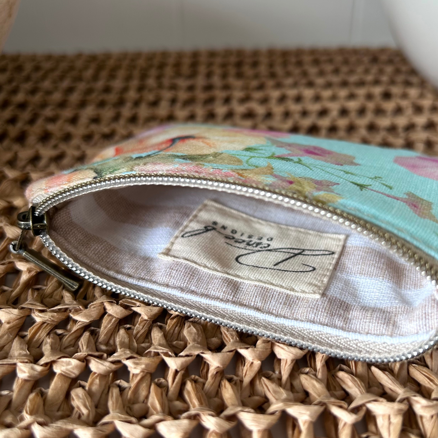 Mini Zipped Pouch - Spring V2