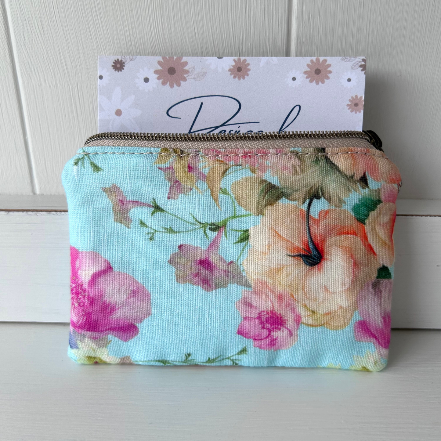 Mini Zipped Pouch - Spring V2