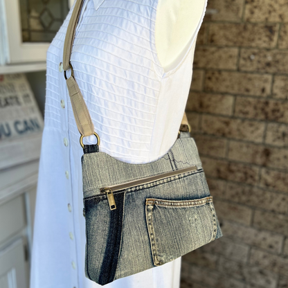 Signature Bag - Distressed Sparkle Duo