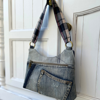 Signature Bag - Distressed Sparkle Duo