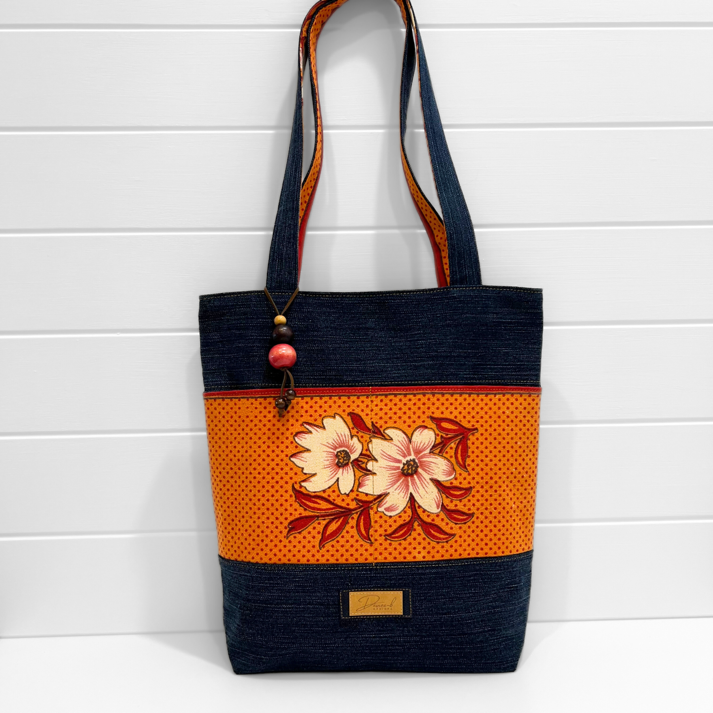 Basic Tote - Clip Top - Vintage Posy