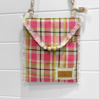 Small Crossbody Bag - Playful Plaid