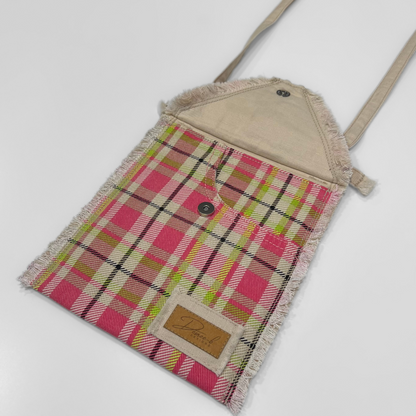 Small Crossbody Bag - Playful Plaid