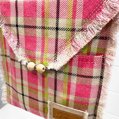 Small Crossbody Bag - Playful Plaid