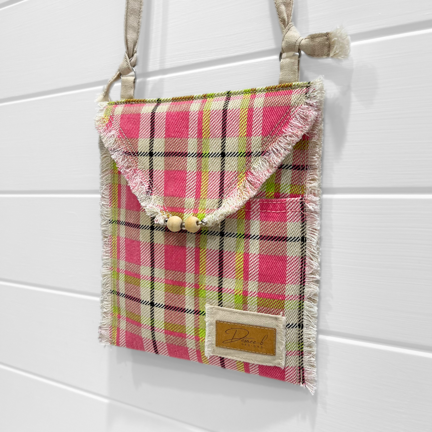 Small Crossbody Bag - Playful Plaid