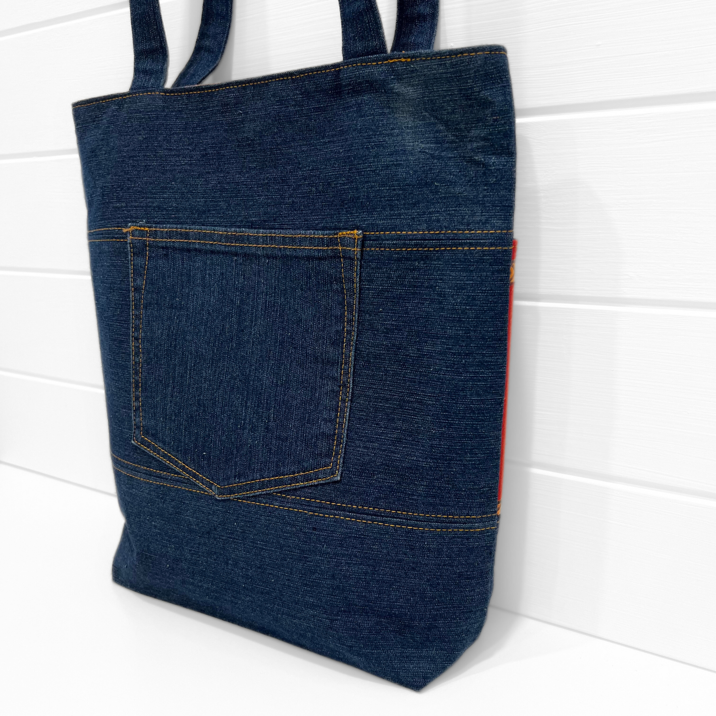 Basic Tote - Clip Top - Vintage Blaze