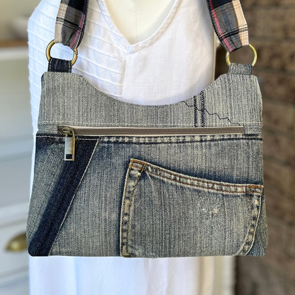 Signature Bag - Distressed Sparkle Duo