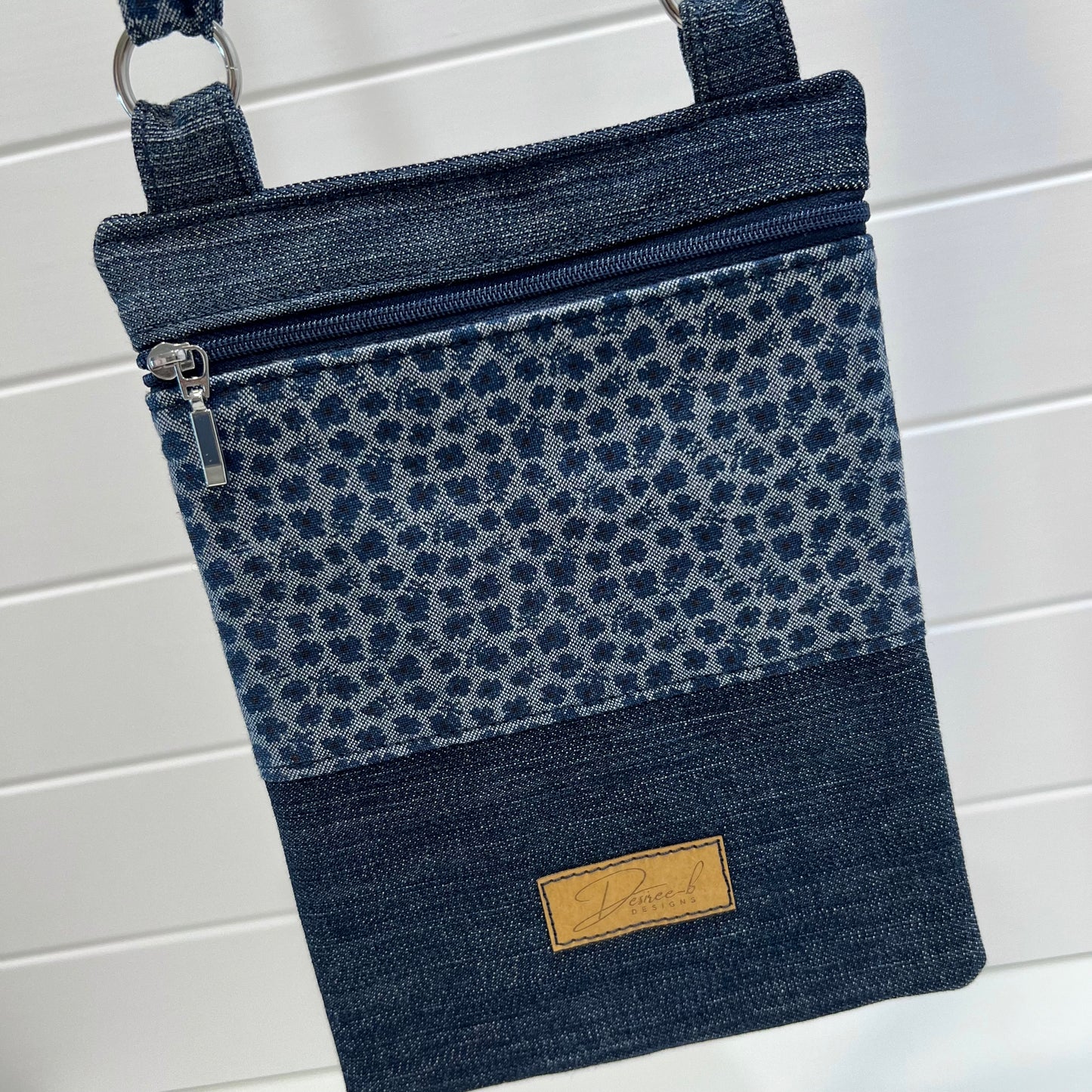 Crossbody Phone Bag - The Blues